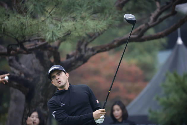 October 25, 2026, Cheonan, Chungnam, SOUTH KOREA: Oct 25, 2026-Cheonan, South Korea-Daniel RODRIGUES of Portugal action on 1th Tee during a DP World Tour Genesis Championship Final Round at Woo Jeong Hills CC in Cheonan, South Korea. DP Tour Genesis Championship Final Round  - ZUMAr168 20261025_aap_r168_018 Copyright: xRyuxSeung-Ilx