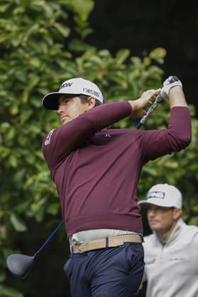 October 25, 2026, Cheonan, Chungnam, SOUTH KOREA: Oct 25, 2026-Cheonan, South Korea-Darius VAN DRIEL of Netherlands action on 9th Tee during a DP World Tour Genesis Championship Final Round at Woo Jeong Hills CC in Cheonan, South Korea. Cheonan SOUTH KOREA - ZUMAr168 20261025_aap_r168_045 Copyright: xRyuxSeung-Ilx