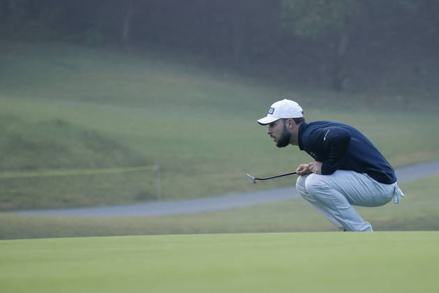 October 25, 2026, Cheonan, Chungnam, SOUTH KOREA: Oct 25, 2026-Cheonan, South Korea-Rocco REPETTO TAYLOR of Spain action on 1th Green during a DP World Tour Genesis Championship Final Round at Woo Jeong Hills CC in Cheonan, South Korea. DP Tour Genesis Championship Final Round  - ZUMAr168 20261025_aap_r168_035 Copyright: xRyuxSeung-Ilx