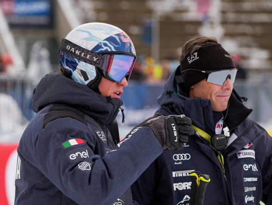 ALPINE SKIING - FIS WC Soelden SOELDEN,AUSTRIA,25.OCT.26 - ALPINE SKIING - FIS World Cup season opening, Rettenbachferner, giant slalom, men. Image shows Giovanni Franzoni (ITA).  GEPAxpictures xDominicxEbenbichl