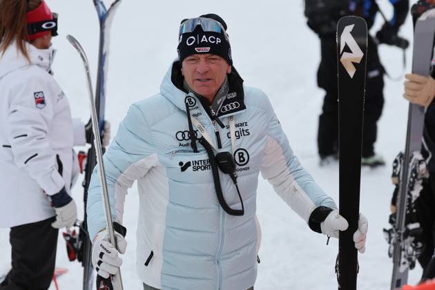 Wolfgang Maier GER, Wolf, Head of Alpine Skiing for Germany, Men’s Giant Slalom First Run, AUDI FIS SKI WORLD CUP Sölden 2026, 2026 Ski World Cup Opening, Sölden, October 24–25, 2026, Skiing, Alpine Skiing, October 25, 2026, SÖLDEN, AUSTRIA OCTOBER 25 Audi FIS Alpine Ski World Cup at Rettenbachferner on October 26, 2026, in Sölden, Austria. Photo by Nicole Hartmann. Sölden, Rettenbachferner, Tyrol, Austria