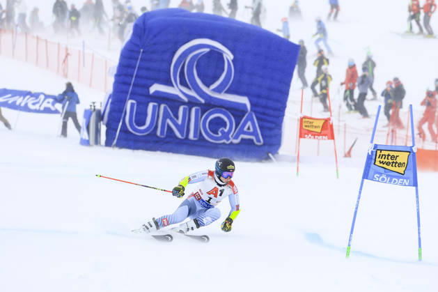 ALPINE SKIING - FIS WC Soelden SOELDEN,AUSTRIA,25.OCT.26 - ALPINE SKIING - FIS World Cup season opening, Rettenbachferner, giant slalom, men. Image shows Atle Lie McGrath (NOR).  GEPAxpictures xWolfgangxGrebien