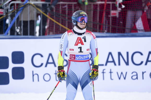 ALPINE SKIING - FIS WC Soelden SOELDEN,AUSTRIA,25.OCT.26 - ALPINE SKIING - FIS World Cup season opening, Rettenbachferner, giant slalom, men. Image shows Atle Lie McGrath (NOR).  GEPAxpictures xDominicxEbenbichl