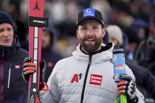 ALPINE SKIING - FIS WC Soelden SOELDEN,AUSTRIA,25.OCT.26 - ALPINE SKIING - FIS World Cup season opening, Rettenbachferner, giant slalom, men. Image shows Marco Schwarz (AUT).  GEPAxpictures xDominicxEbenbichl