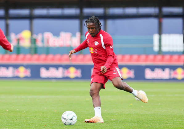 RB Leipzig Training, Bundesliga, Leipzig, October 25, 2026, RBL Academy Training Center, Soccer, Bundesliga, RB Leipzig Training, Pictured: Johan Bakayoko 11, RB Leipzig, Picture Point