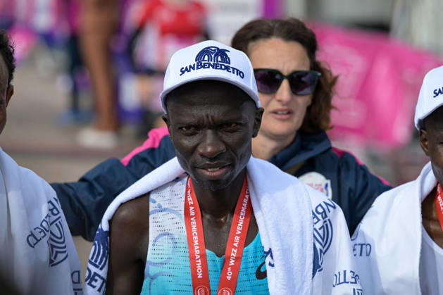 TRACK AND FIELD - Marathon - 40th Venice Marathon 2026 Photo by IPA ABACAPRESS.COM90161380 - Portrait of Hammington Kimaiyo Kenya during the 40th Venice Marathon in 2026, a marathon race in Venice, Italy, on October 25, 2026 Venice Italy  Copyright: xIPAxSport ABACAx