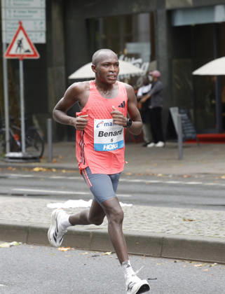 October 25, 2026 Track and Field 43 Mainova Frankfurt Marathon: 3rd place for Benard Biwott of Kenya; Winner: 2024 Frankfurt, Main, Hesse, Germany