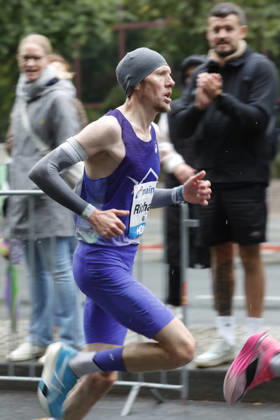 October 25, 2026 Track and Field 43rd Mainova Frankfurt Marathon, featuring European Champion Richard Ringer of LC Rehlingen, personal best of 2:05:46, in memory of a stillbirth, Frankfurt am Main, Hesse, Germany
