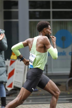 October 25, 2026 Track and Field 43 Mainova Frankfurt Marathon: Second place here for European champion and World Championship silver medalist Amanal Petros Hannover 96 Frankfurt Main Hesse Germany