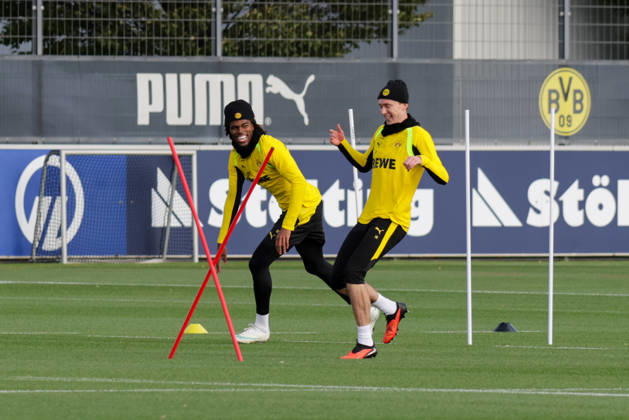 Football, Bundesliga 1, Borussia Dortmund, Training