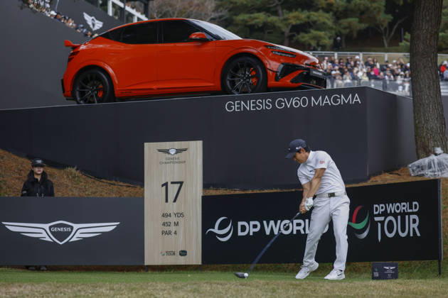 October 25, 2026, Cheonan, Chungnam, SOUTH KOREA: Oct 25, 2026-Cheonan, South Korea-Yuto KATSURAGAWA of Japan action on 17th Tee during a DP World Tour Genesis Championship Final Round at Woo Jeong Hills CC in Cheonan, South Korea. Cheonan SOUTH KOREA - ZUMAr168 20261025_aap_r168_074 Copyright: xRyuxSeung-Ilx