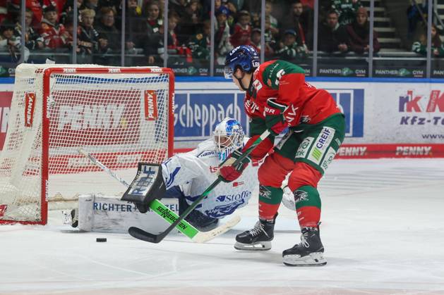 Eishockey, DEL, Augsburger Panther - Straubing Tigers