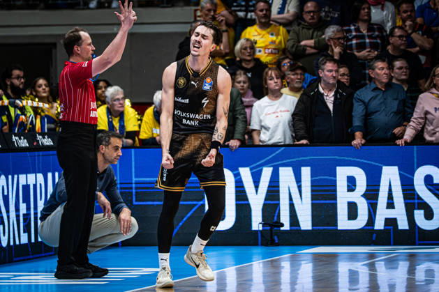 easyCredit BBL Phoenix Hagen vs. Basketball Löwen Braunschweig, Hagen, October 25, 2026, Ischelandhalle, Hagen; Gian Aydinoglu 4, Basketball Löwen Braunschweig, PG with passion; easyCredit BBL Phoenix Hagen vs. Basketball Löwen Braunschweig, Hagen, October 25, 2026, Ischelandhalle, Hagen Copyright: xBEAUTIFULxSPORTS Piepenstockx