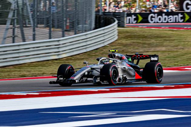 October 25, 2026, Italy: Gabriel Bortoleto from Brazil, driving the (5) Audi Revolut F1 Team R26 Audi during United States Grand Prix - Austin - Saturday - Qualifying at Circuit of the Americas (COTA) in Austin. Italy - ZUMAm313 20261025_zsp_m313_177 Copyright: xAlessioxMorgesex