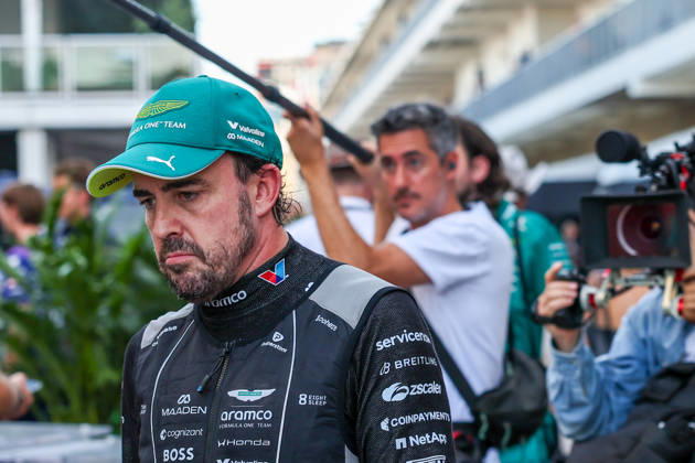 October 25, 2026, Italy: Fernando Alonso from Spain during United States Grand Prix - Austin - Saturday - Qualifying at Circuit of the Americas (COTA) in Austin. Italy - ZUMAm313 20261025_zsp_m313_203 Copyright: xAlessioxMorgesex