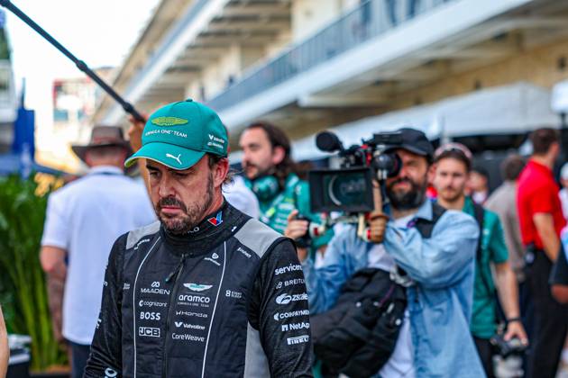 October 25, 2026, Italy: Fernando Alonso from Spain during United States Grand Prix - Austin - Saturday - Qualifying at Circuit of the Americas (COTA) in Austin. Italy - ZUMAm313 20261025_zsp_m313_204 Copyright: xAlessioxMorgesex