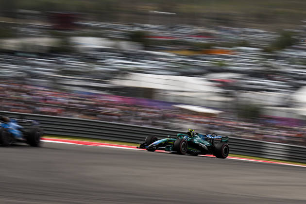 F1 - UNITED STATES GRAND PRIX 2026 14 ALONSO Fernando (spa), Aston Martin F1 Team AMR26, action during the 2026 Formula 1 United States Grand Prix, 18th round of the 2026 Formula One World Championship, WM, Weltmeisterschaft from October 23 to 25, 2026 on the Circuit of the America, in Austin, Texas, United States of America -  Copyright: xEricxAlonsox