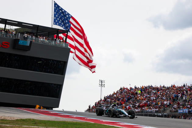 F1 - UNITED STATES GRAND PRIX 2026 12 KIMI ANTONELLI Andrea (ita), Mercedes AMG F1 Team W17, action during the 2026 Formula 1 United States Grand Prix, 18th round of the 2026 Formula One World Championship, WM, Weltmeisterschaft from October 23 to 25, 2026 on the Circuit of the America, in Austin, Texas, United States of America -  Copyright: xEricxAlonsox