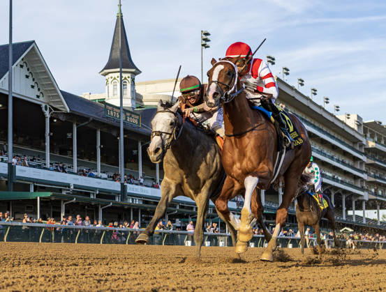 Pferdesport, Galopp, Renntag in Louisville, Kentucky