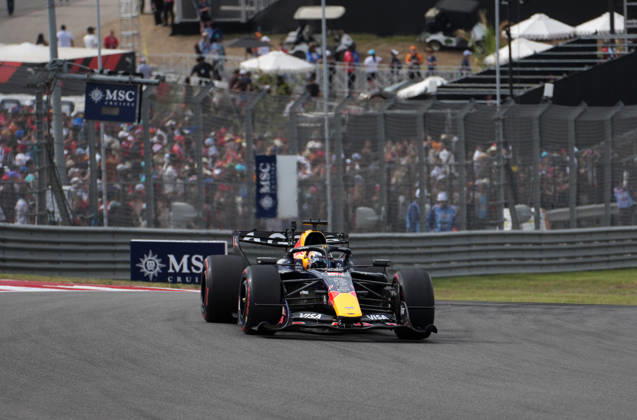 October 25, 2026, Circuit of The Americas, Austin, FORMULA 1 MSC CRUISES UNITED STATES GRAND PRIX 2026, Max Verstappen (NLD), Oracle Red Bull Racing. Photo by Hasan Bratic, DeFodi Images