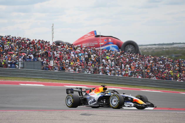 October 25, 2026, Circuit of The Americas, Austin, 2026 FORMULA 1 MSC CRUISES UNITED STATES GRAND PRIX, Arvid Lindblad (GBR), Visa Cash App Racing Bulls Formula One Team. Photo by Hasan Bratic, DeFodi Images