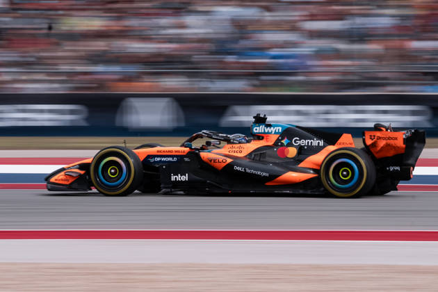 AUSTIN, UNITED STATES, OCT 25: Oscar Piastri of Australia driving the (81) McLaren Mastercard Formula 1 Team MCL40 during the F1 Grand Prix of United States at Circuit of The Americas on October 25, 2026 in Austin, Texas (photo by Richard Callis Sports Press Photo) Copyright: xRichardxCallis SportsxPressxPhotox Sportspressphoto_SPR268356