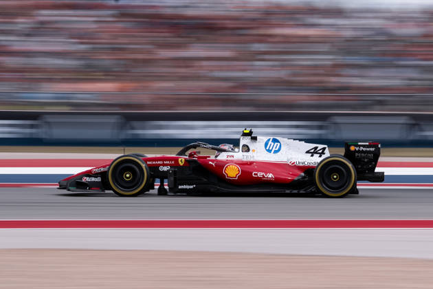 AUSTIN, UNITED STATES, OCT 25: Lewis Hamilton of Great Britain driving the (44) Scuderia Ferrari HP SF-26 during the F1 Grand Prix of United States at Circuit of The Americas on October 25, 2026 in Austin, Texas (photo by Richard Callis Sports Press Photo) Copyright: xRichardxCallis SportsxPressxPhotox Sportspressphoto_SPR268362