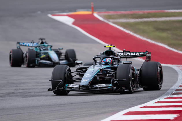 AUSTIN, UNITED STATES, OCT 25: Andrea Kimi Antonelli of Italy driving the (12) Mercedes AMG PETRONAS F1 Team F1 W17 during the F1 Grand Prix of United States at Circuit of The Americas on October 25, 2026 in Austin, Texas (photo by Richard Callis Sports Press Photo) Copyright: xRichardxCallis SportsxPressxPhotox Sportspressphoto_SPR268400