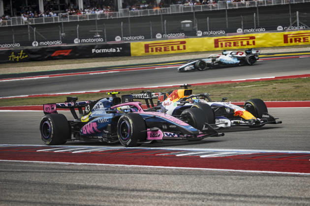 F1 - UNITED STATES GRAND PRIX 2026 43 COLAPINTO Franco (arg), Alpine F1 Team A526, action 41 LINDBLAD Arvid (gbr), Visa Cash App RB F1 Team VCARB03, action during the 2026 Formula 1 United States Grand Prix, 18th round of the 2026 Formula One World Championship, WM, Weltmeisterschaft from October 23 to 25, 2026 on the Circuit of the America, in Austin, Texas, United States of America - AustinUnited States  Copyright: xXavixBonillax
