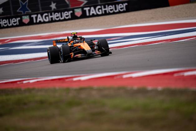October 25, 2026, Austin, United States: Lando Norris (GBR) (McLaren Mastercard F1 Team) during the race of the Formula 1 United States Grand Prix 2026 at the Circuit of the Americas. F1 2026: (Race) United States Grand Prix In Austin, Texas - 25 Oct 2026  - ZUMAs197 20261025_aaa_s197_410 Copyright: xLucaxMartinix