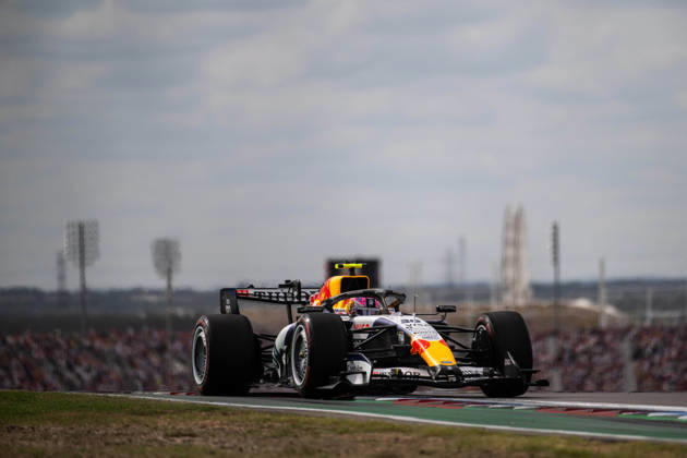 F1 - UNITED STATES GRAND PRIX 2026 30 LAWSON Liam (nzl), Red Bull Racing RB22, action during the 2026 Formula 1 United States Grand Prix, 18th round of the 2026 Formula One World Championship, WM, Weltmeisterschaft from October 23 to 25, 2026 on the Circuit of the America, in Austin, Texas, United States of America - AustinUnited States  Copyright: xALBERTOxVIMERCATIx