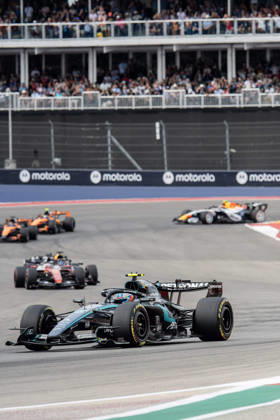 October 25, 2026: Kimi Antonelli (12) with Mercedes-AMG Petronas F1 Team in action during the championship race at the Formula 1 MSC Cruises United States Grand Prix, Circuit of the Americas. Austin, Texas. CSM Austin United States of America - ZUMAc04_ 20261025_faf_c04_036 Copyright: xMarioxCantux