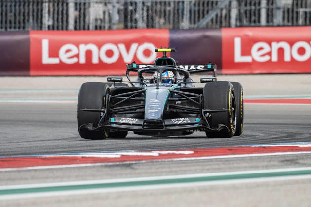 October 25, 2026: Kimi Antonelli (12) with Mercedes-AMG Petronas F1 Team in action during the championship race at the Formula 1 MSC Cruises United States Grand Prix, Circuit of the Americas. Austin, Texas. CSM Formula One 2026: Formula 1 MSC Cruises United States Grand Prix OCT 25  - ZUMAc04_ 20261025_faf_c04_050 Copyright: xMarioxCantux