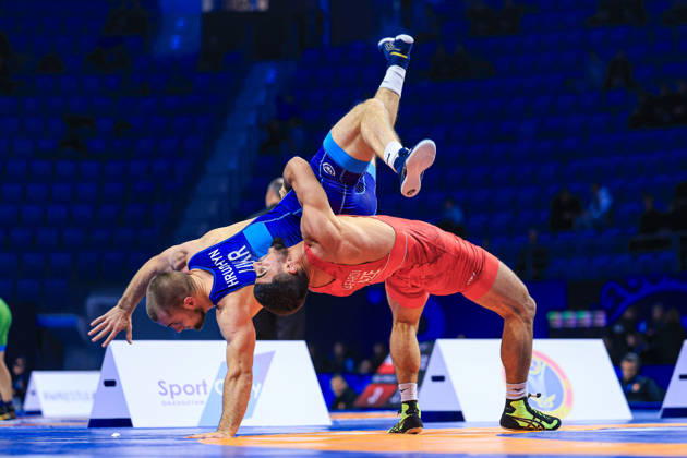Senior World Championships, 67 kg Greco-Roman: Hasrat Jafarov (AZE) def. Oleksandr Hrushyn (UKR) Copyright: xAmirrezaxAliasgarix Kadir Caliskan United World Wr