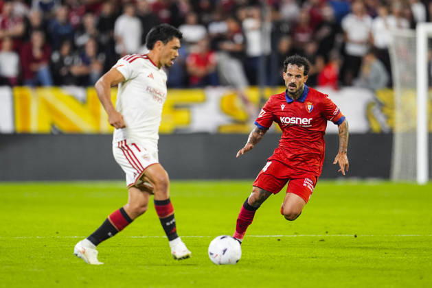 October 26, 2026, Sevilla, Sevilla, Spain: Ruben Garcia of CA Osasuna in action during the Spanish league, LaLiga EA Sports, football match played between Sevilla FC and CA Osasuna at Ramon Sanchez-Pizjuan stadium on October 26, 2026, in Sevilla, Spain. Sevilla FC V CA Osasuna - LaLiga EA Sports  - ZUMAa181 20261026_zaa_a181_051 Copyright: xJoaquinxCorcherox