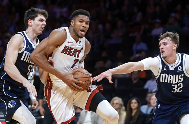 Basketball, NBA, Miami Heat v Dallas Mavericks