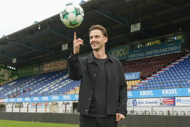 Football, 3rd Division: SV Meppen presents new signing Moritz Heyer