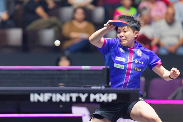 Cheng I-Ching en action au WTT Champions Montpellier Benjamin ELKAIM MAXPPP - Montpellier 27 10 2026 Tennis de table - WTT Champions Montpellier 2026, 32eme de finale du simple dames, le 27 octobre 2026 a la Sud de France Arena de Montpellier. Cheng I-Ching, joueuse de Taipei chinois classee 33e mondiale, effectue un coup de raquette pendant un echange. Elle s incline face a -shinyubin, 12e mondiale, victorieuse 3-0. WTT Champions Montpellier, France, on oct 27th 2026 Montpellier FRANCE  Copyright: xMAXPPPxBenjaminxELKAIMx ELK202610276449 ELK202610276449