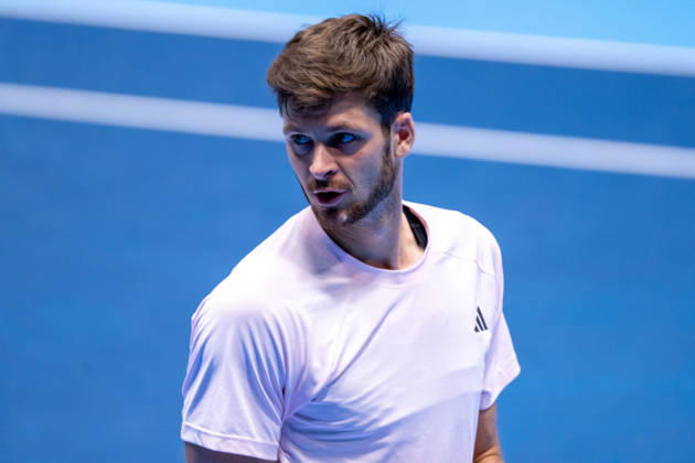 BASEL, SWITZERLAND, OCTOBER 27 Hubert Hurkacz during Day 4 of the Swiss Indoors Basel at St. Jakobshalle on October 27, 2026, in Basel, Switzerland Copyright: xJustPictures.ch PascalxvonxBürenx jp-en-EuSpIm-Pavo_Fotografie-06159