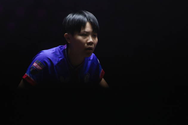 2026 WTT Champions Montpellier : Day 1 Cheng I-Ching of Chinese Taipei competes against Shin Yubin of South Korea during the Women s Singles round of 32 match on day one of the WTT Champions Montpellier 2026 at Sud de France ARENA in Montpellier, France, on October 27, 2026. Montpellier France  Copyright: xRemyxGrosx originalFilename:gros-notitle261027_np9HT.jpg
