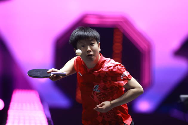 2026 WTT Champions Montpellier : Day 1 Sun Yingsha of China plays against Camille Lutz of France during the Women s Singles round of 32 match on day one of the WTT Champions Montpellier 2026 at Sud de France ARENA in Montpellier, France, on October 27, 2026. Montpellier France  Copyright: xRemyxGrosx originalFilename:gros-notitle261027_npd0E.jpg