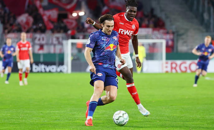 Football, DFB Cup, Rot-Weiss Essen v RB Leipzig