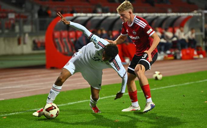 Football, Bavarian Regional League, 1. FC Nuremberg II v FC Bayern Munich II