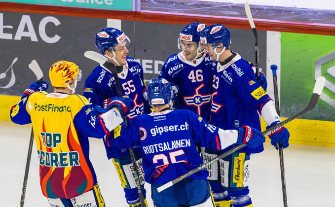Ice hockey, NL, EHC Kloten v HC Ajoie