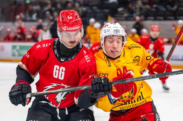 Ice hockey, NL, Lausanne HC v SCL Tigers