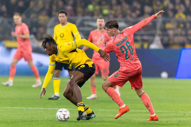 Football, DFB Cup, Borussia Dortmund v Werder Bremen