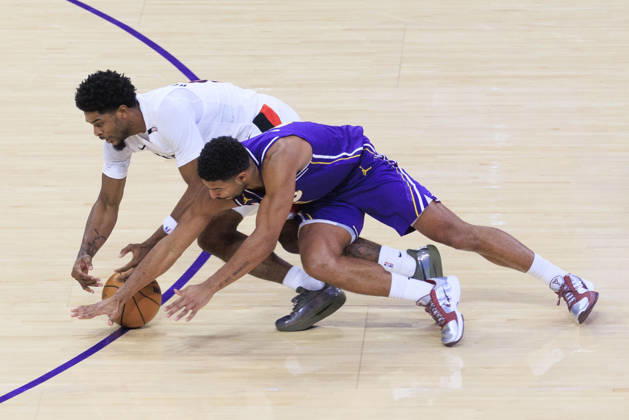 Basketball, NBA, Los Angeles Lakers v Portland Trail Blazers