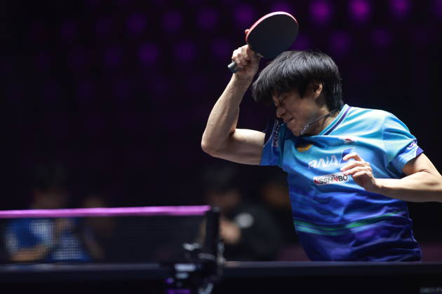 2026 WTT Champions Montpellier : Day 2 Shunsuke Togami of Japan competes against Tomislav Pucar of Croatia during the Men s Singles round of 32 match on day two of the WTT Champions Montpellier 2026 at Sud de France ARENA in Montpellier, France, on October 28, 2026. Montpellier France  Copyright: xRemyxGrosx originalFilename:gros-notitle261028_np06h.jpg