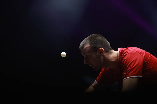 2026 WTT Champions Montpellier : Day 2 Tomislav Pucar of Croatia competes against Shunsuke Togami of Japan during the Men s Singles round of 32 match on day two of the WTT Champions Montpellier 2026 at Sud de France ARENA in Montpellier, France, on October 28, 2026. Montpellier France  Copyright: xRemyxGrosx originalFilename:gros-notitle261028_np6bq.jpg
