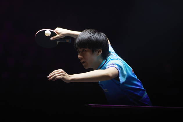 2026 WTT Champions Montpellier : Day 2 Shunsuke Togami of Japan competes against Tomislav Pucar of Croatia during the Men s Singles round of 32 match on day two of the WTT Champions Montpellier 2026 at Sud de France ARENA in Montpellier, France, on October 28, 2026. Montpellier France  Copyright: xRemyxGrosx originalFilename:gros-notitle261028_nphrn.jpg